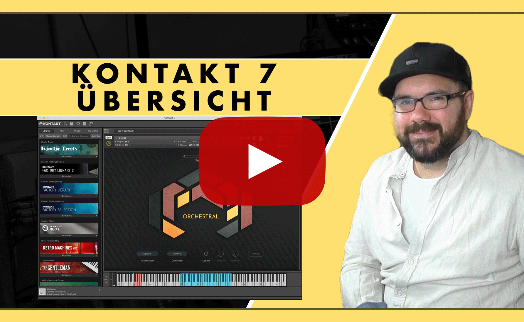 NI KONTAKT 7 - First Look (German only) 